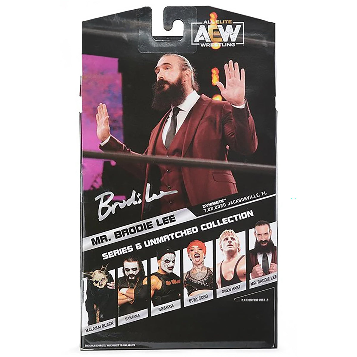 AEW (Rare 1 of 3000) Brodie Lee Unmatched Series 6