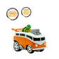 Teenage Mutant Ninja Turtles, 1:64th Diecast Shell Riders Set, Classic Styling, Leo, Raph, Donatello, and Mikey