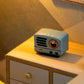 CUTEROOM DIY Doll Room Miniature Furniture Wooden House Kit - Wooden Dolls House Kit with Dust Cover & LED Light and Accessories - QT Series Dollhouse