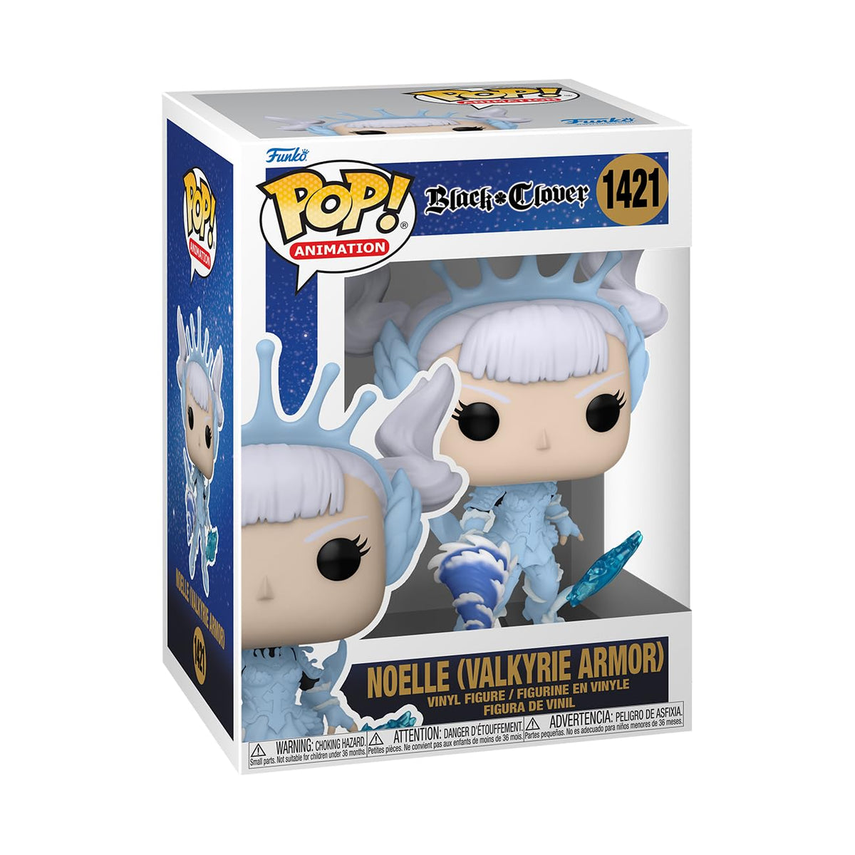 Funko POP! Animation: Black Clover - Noelle - (Valkyrie Armor) - Collectable Vinyl Figure - Gift Idea - Official Merchandise - for Kids & Adults