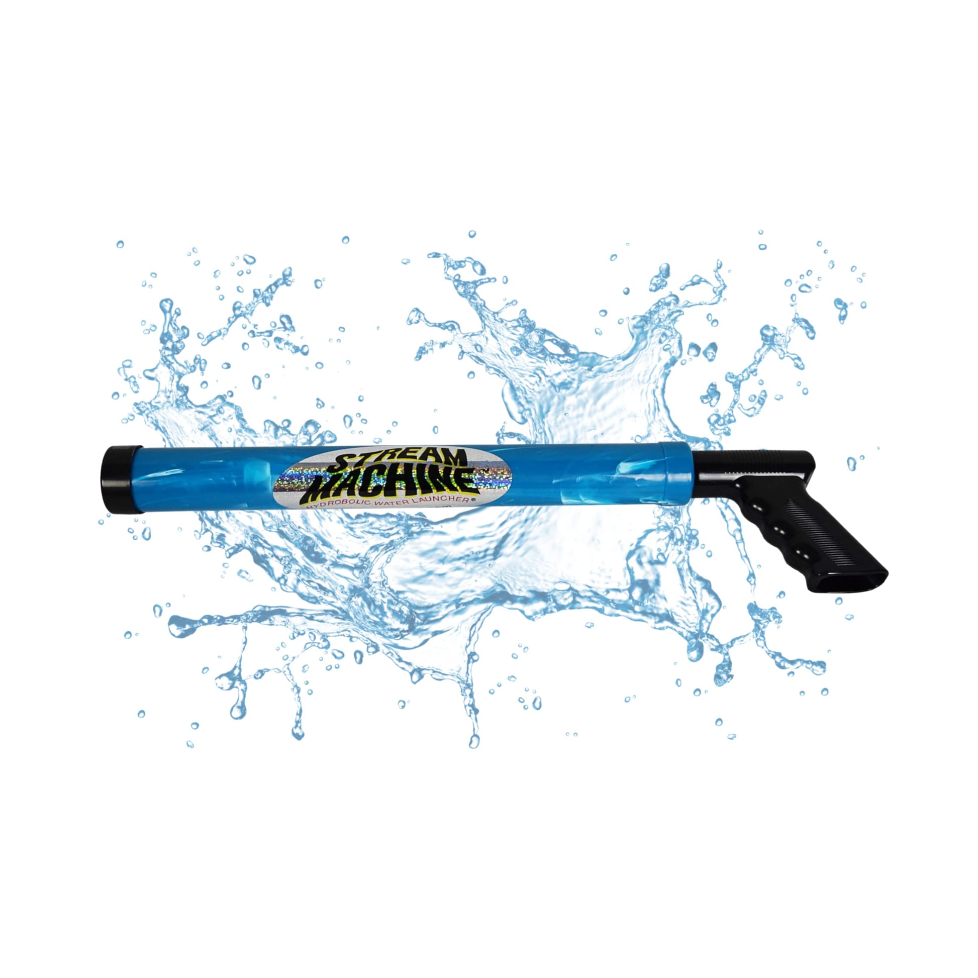 Stream Machine Water Gun Launcher - Single Barrel Water Blaster - Squirt Gun for Outdoor Games - Swimming Pool Toys (Colors Vary)