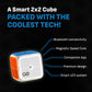 GoCube 2x2 Connected Electronic Bluetooth Cube. App-Enabled STEM Smart Cube