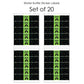 Big Dot of Happiness Video Game - Pixel Game Zone or Birthday Party Water Bottle Sticker Labels - Set of 20