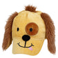 amscan Deluxe Fabric Hat | Party Pups Collection | Party Accessory,Brown/Light Brown,6" x 10"