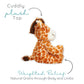 Flirty Giraffe - Microwavable & Weighted Plush Stuffed Animal - Heated Plushie for Warmth - Cute, Soft, Cozy Toy for Adults & Children (Boys, Girls