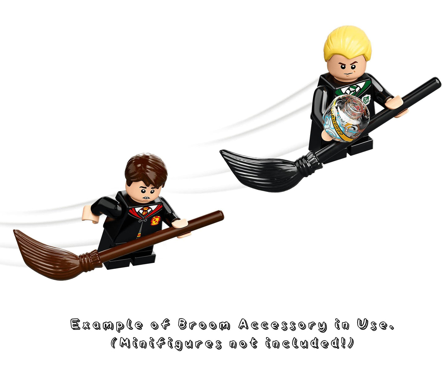 LEGO Harry Potter Minifigure Accessory Pack - Owl Magic Spell Book, Wands, Brooms, Goblets, and Lamp Accessories