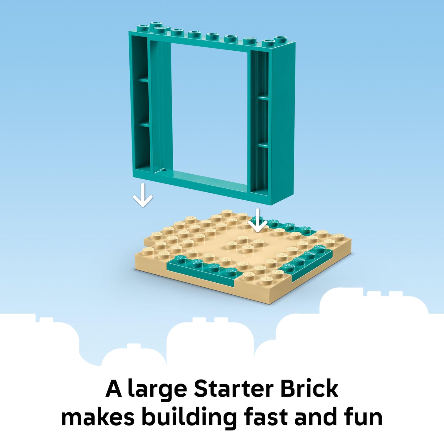 LEGO Bluey Playground Fun with Bluey and Chloe Sensory Building Blocks - Preschool Pretend Play & Learning Toys for Kids - 4 Year Old Girl & Boy
