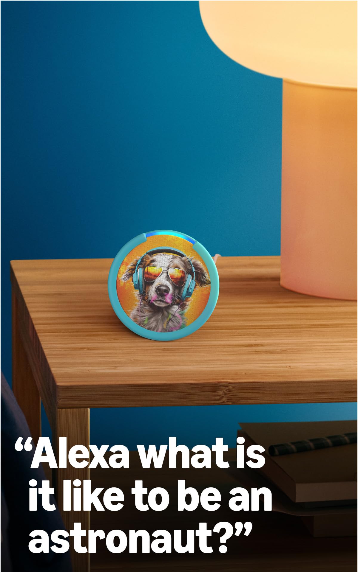 Amazon Echo Pop Kids (newest model), Enjoy age-appropriate audiobooks, interactive games and Alexa+ experiences to create and learn, Disney Princess