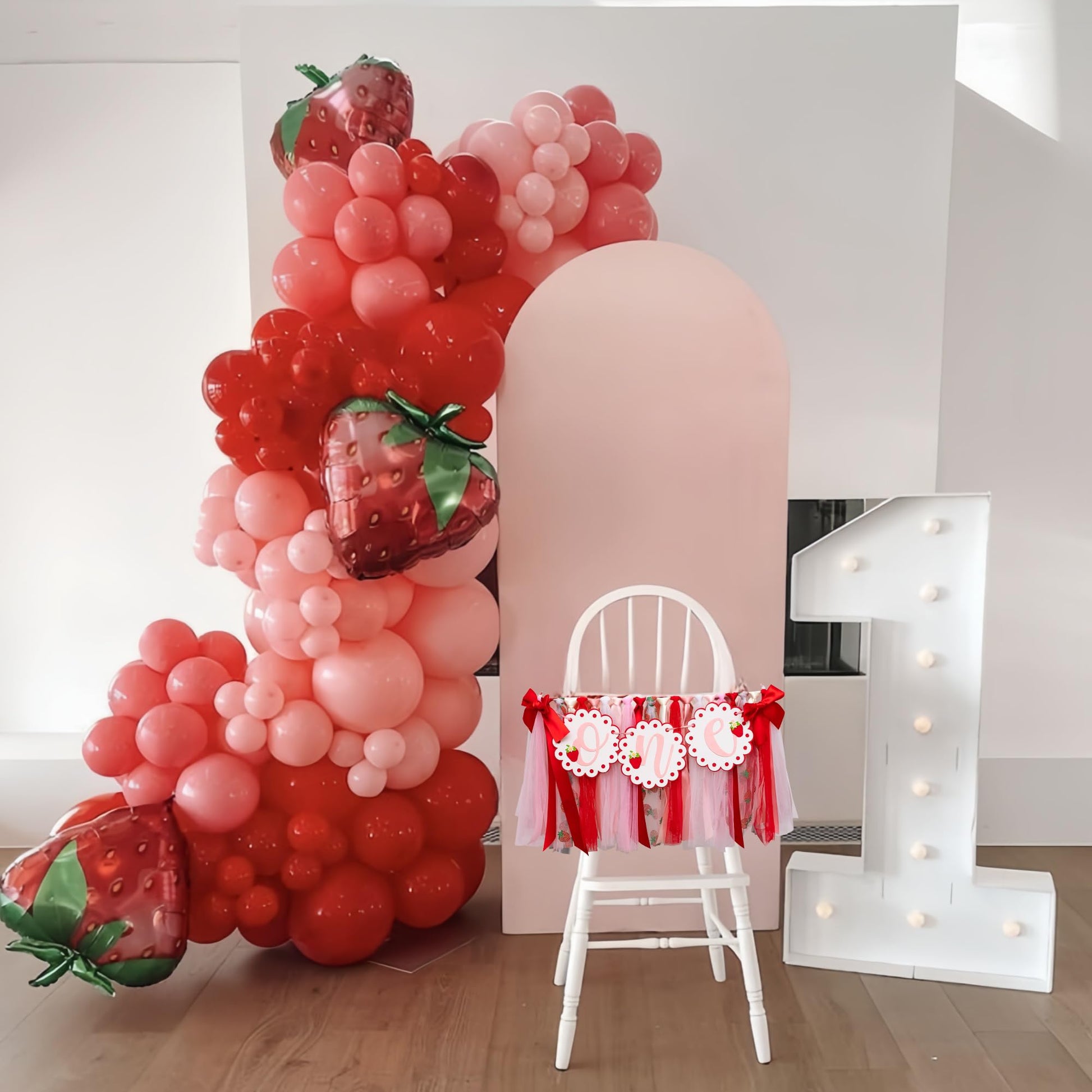 CIEQR Strawberry One Highchair Banner