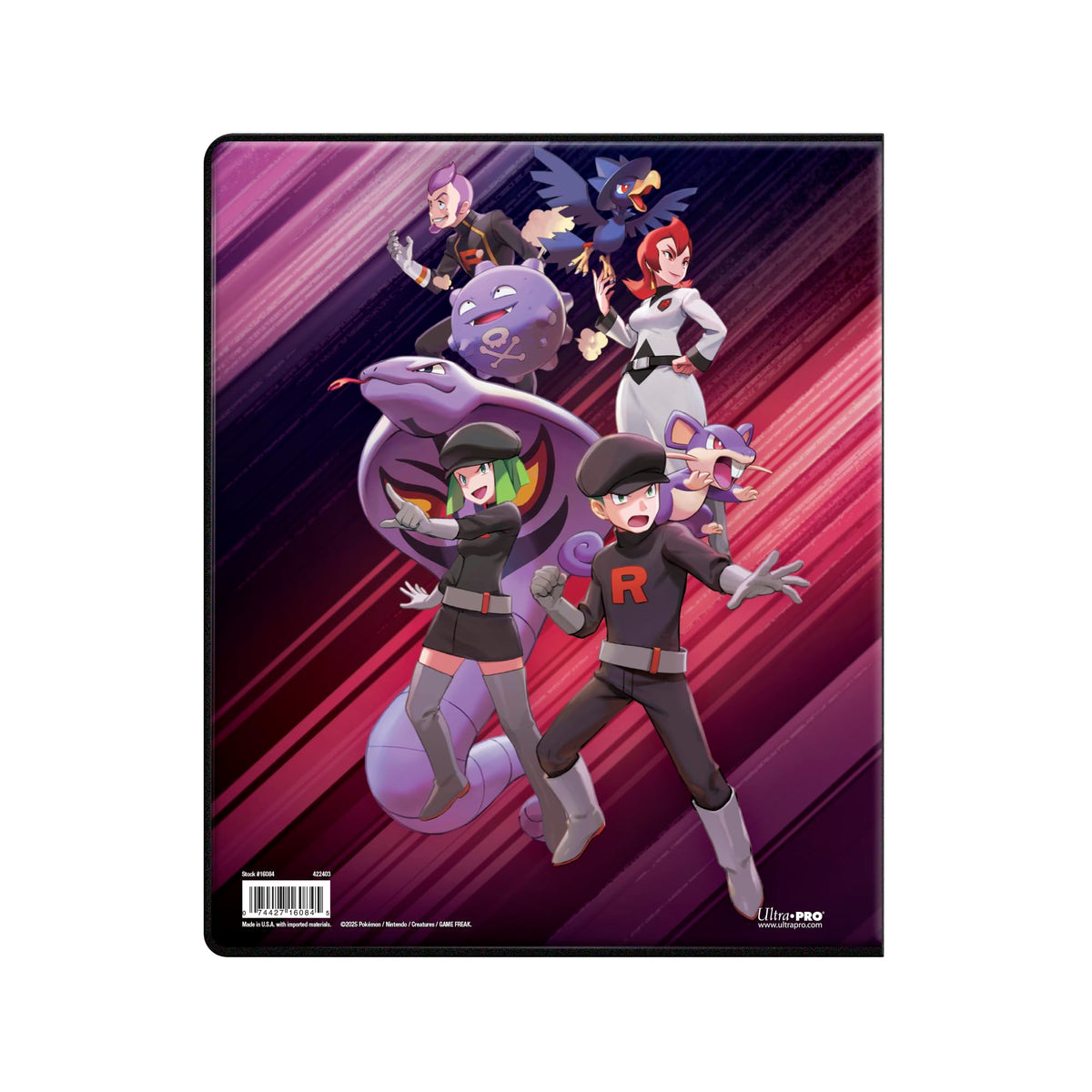 Ultra PRO - Scarlet & Violet: Destined Rivals 9-Pocket Portfolio for Pokémon | Trading Card and Pokémon Card Binder Album that Protects Up to 126
