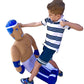 Wrestle Mates 4 Foot Tall Stuffed Doll (Blue)