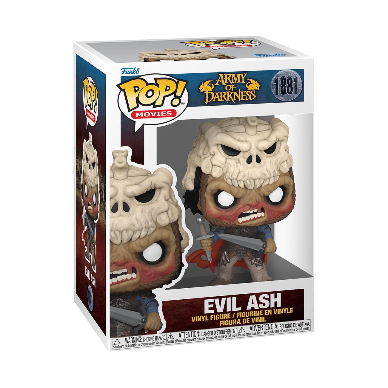 Funko Pop Movies: Army of Darkness - Evil Ash Williams - Collectable Vinyl Figure - Gift Idea - Official Merchandise - Toys for Kids & Adults - Horror