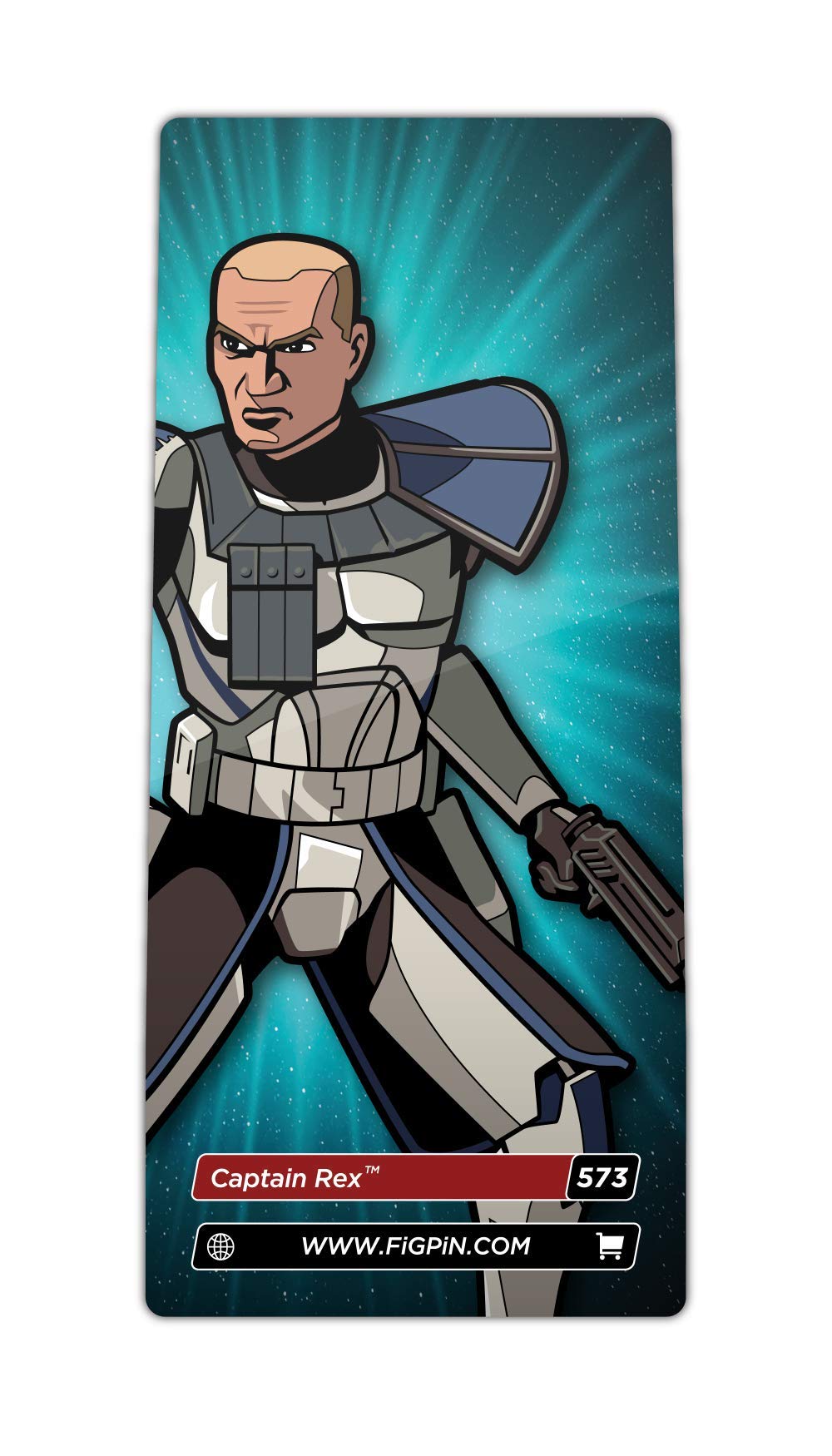 FiGPiN Star Wars: The Clone Wars - Captain Rex (#573)