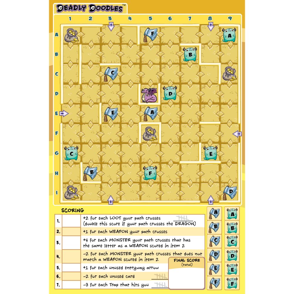 Steve Jackson Games, Deadly Doodles Second Edition, A Draw 'N' Draw Game