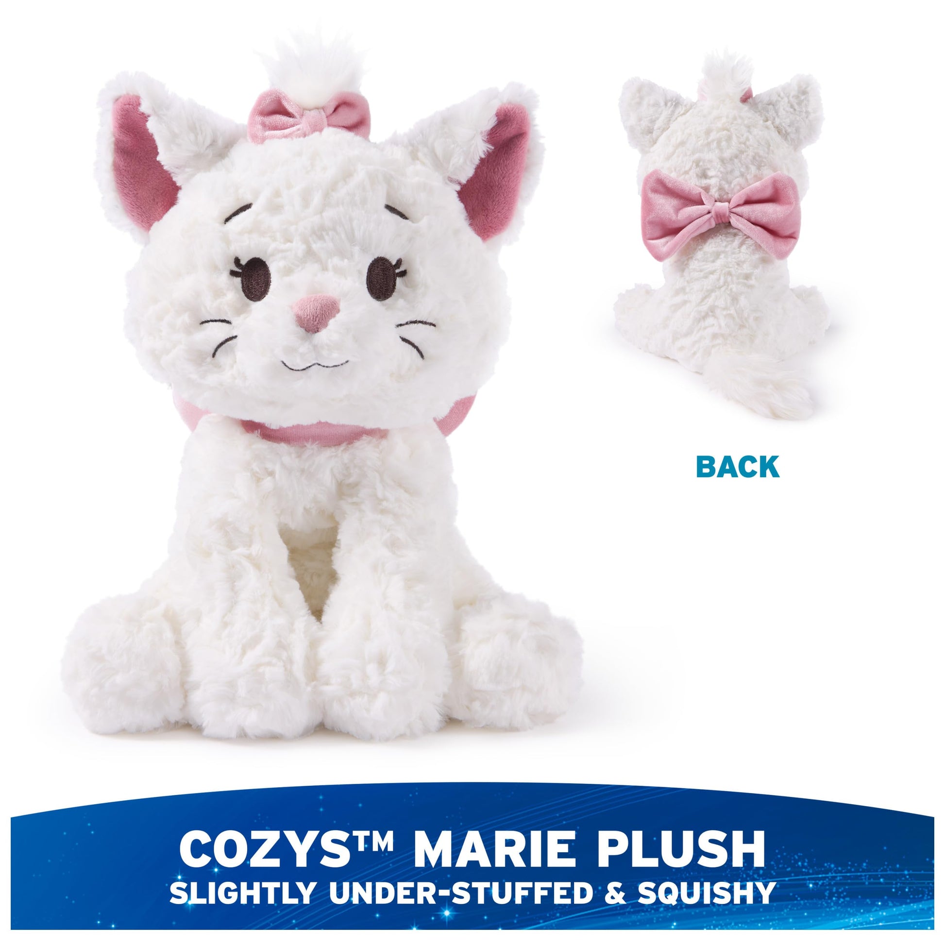 GUND Disney Cozys Collection Marie 10-Inch Kitten Stuffed Animal, Ages 0+