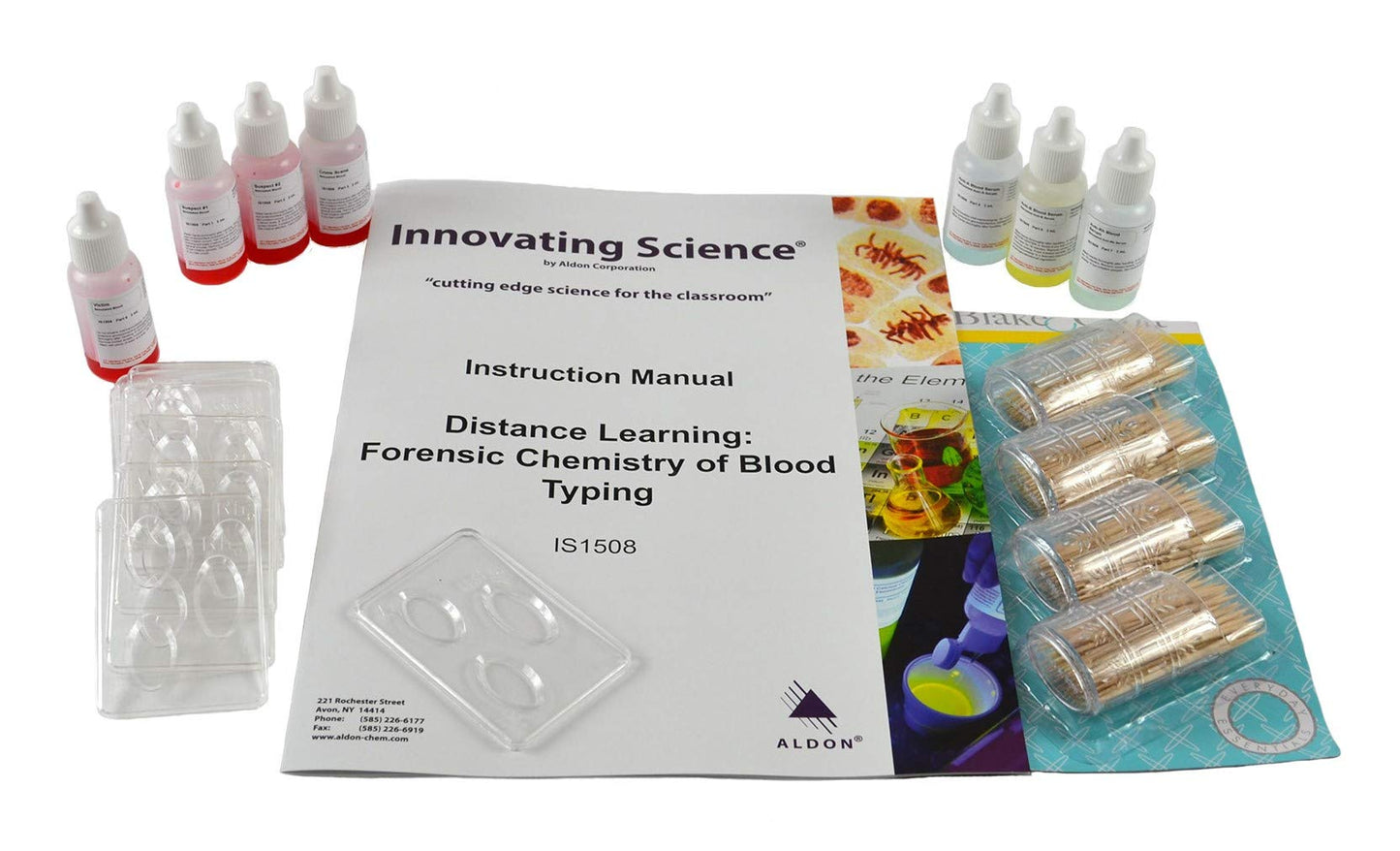 Forensic Chemistry of Blood Typing: Identifying and Classifying Blood - Distance Learning Kit - Innovating Science
