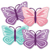 Big Dot of Happiness Beautiful Butterfly - Decorations DIY Floral Baby Shower or Birthday Essentials - Set of 20