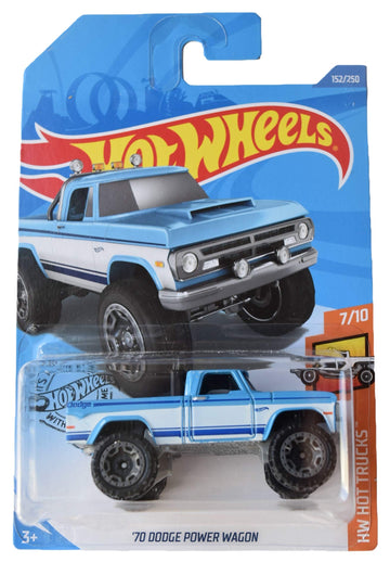 Hot Wheels 70 Dodge Power Wagon 152/250, Blue/White