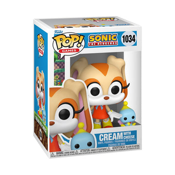Funko POP & Buddy: Sonic - Cream with Cheese - Sonic the Hedgehog - Collectable Vinyl Figure - Gift Idea - Official Merchandise - for Kids & Adults