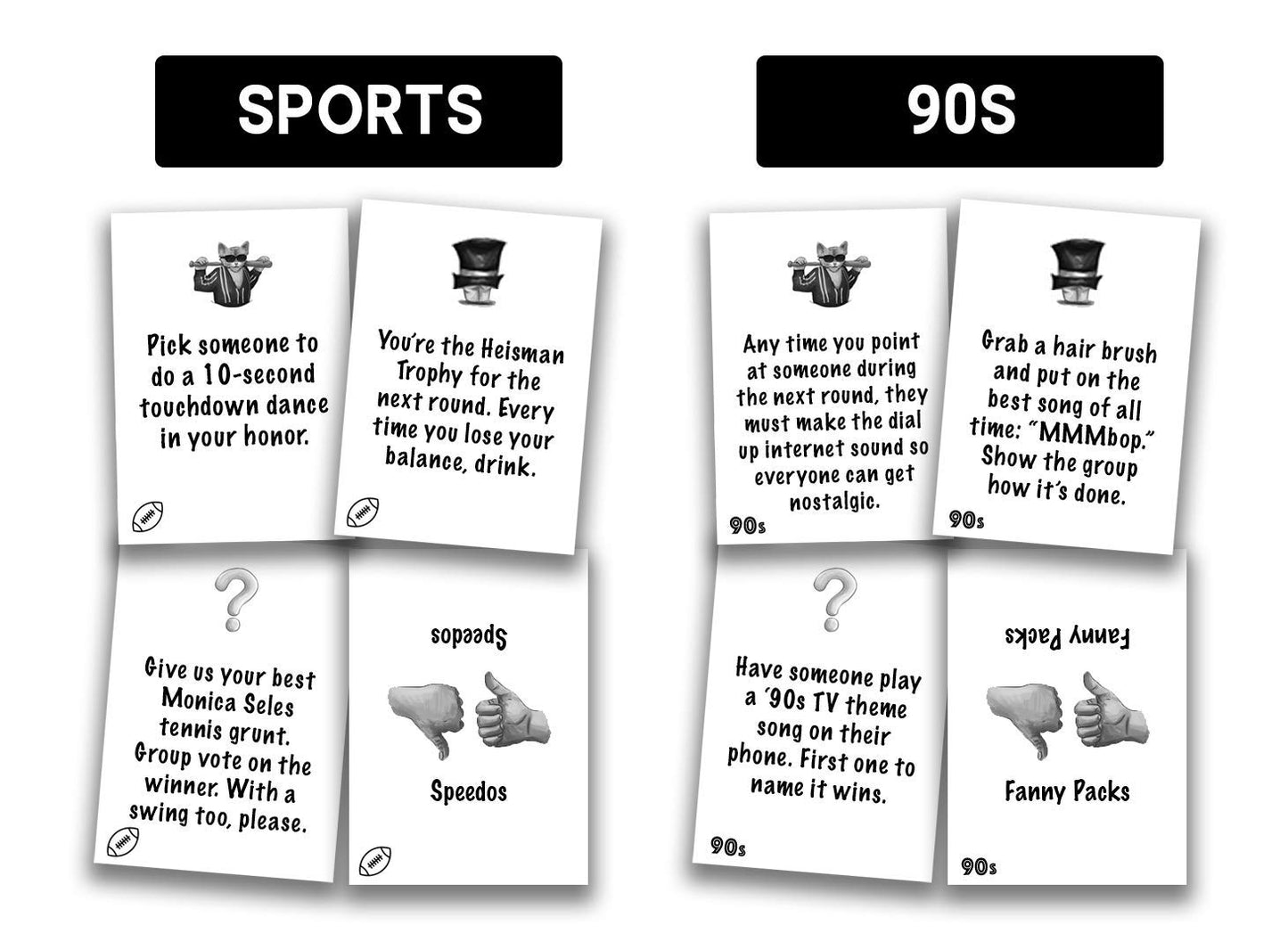 CoolCats & AssHats Mega Expansion - Hilarious Adult Drinking Card Party Game - by Infinite Games (Mega Edition)