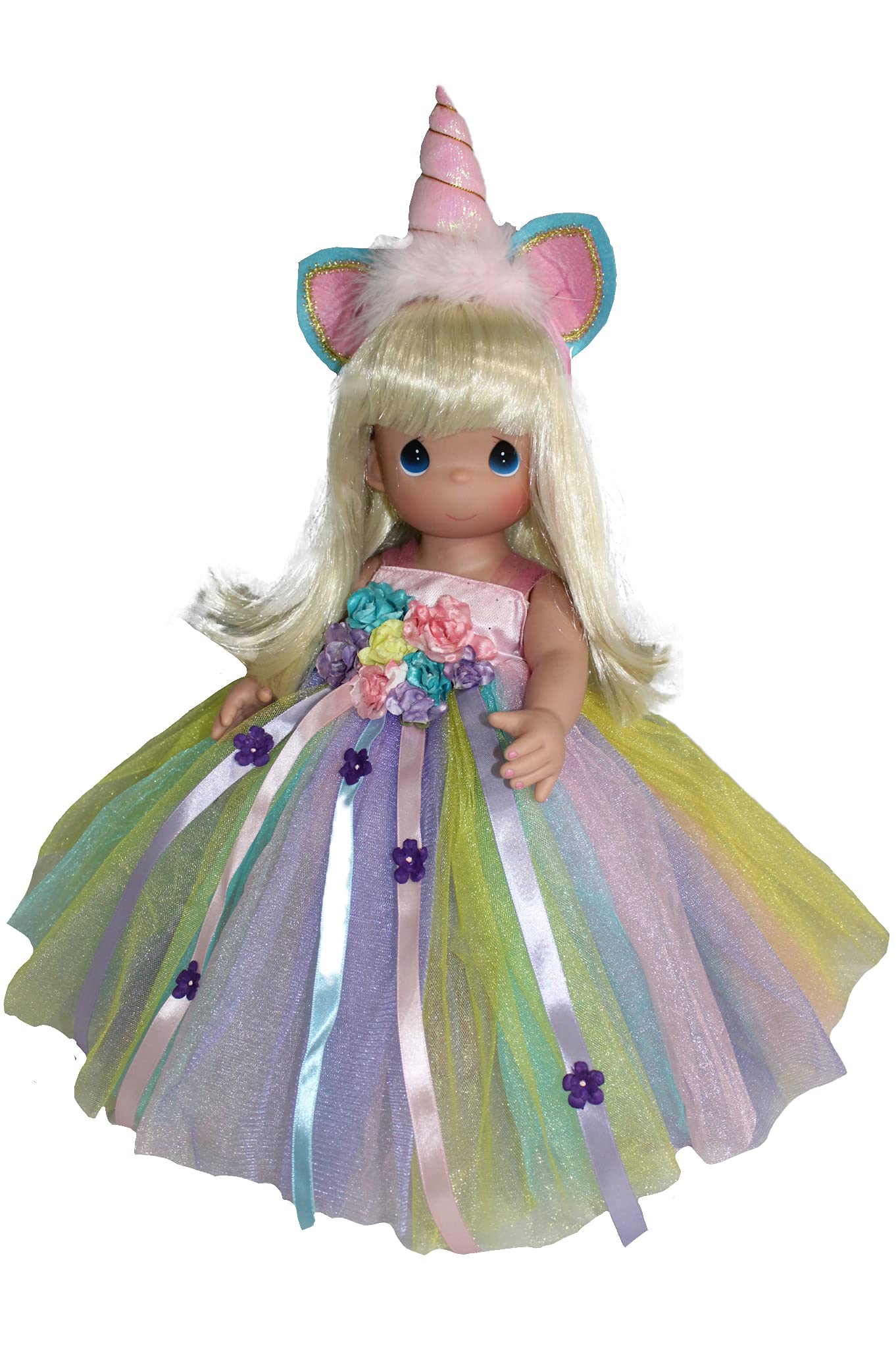 The Doll Maker Precious Moments 16" Unicorn Wishes & Dreams Doll by Linda Rick