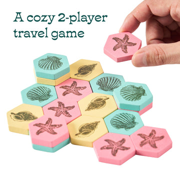 Underdog Games High Tide | Cozy Travel Game for 2 Players | Easy to Learn | Great Game for Adults and Kids Ages 8+ | 15 Minute Playtime