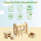 PlanToys® Wooden Children’s Room Classic Set for Montessori Small World Play | Creative Role Play and Social Interaction | Eco Friendly Wooden