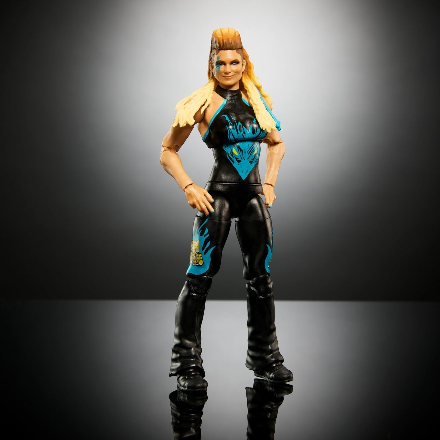Mattel WWE Elite Collection Action Figure Royal Rumble Beth Phoenix with Accessory and Virgil Build-A-Figure Parts