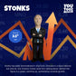 Youtooz Stonks Vinyl Action Figure, 3.5" Internet Culture Collectible, Based on Popular Finance Meme