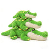 TITQWOP Alligator Stuffed Animal Plush Toy, Lying Flat Crocodile Hugging Pillow, Soft Long Plush for Kids & Adults, Cute Green Alligator Plush