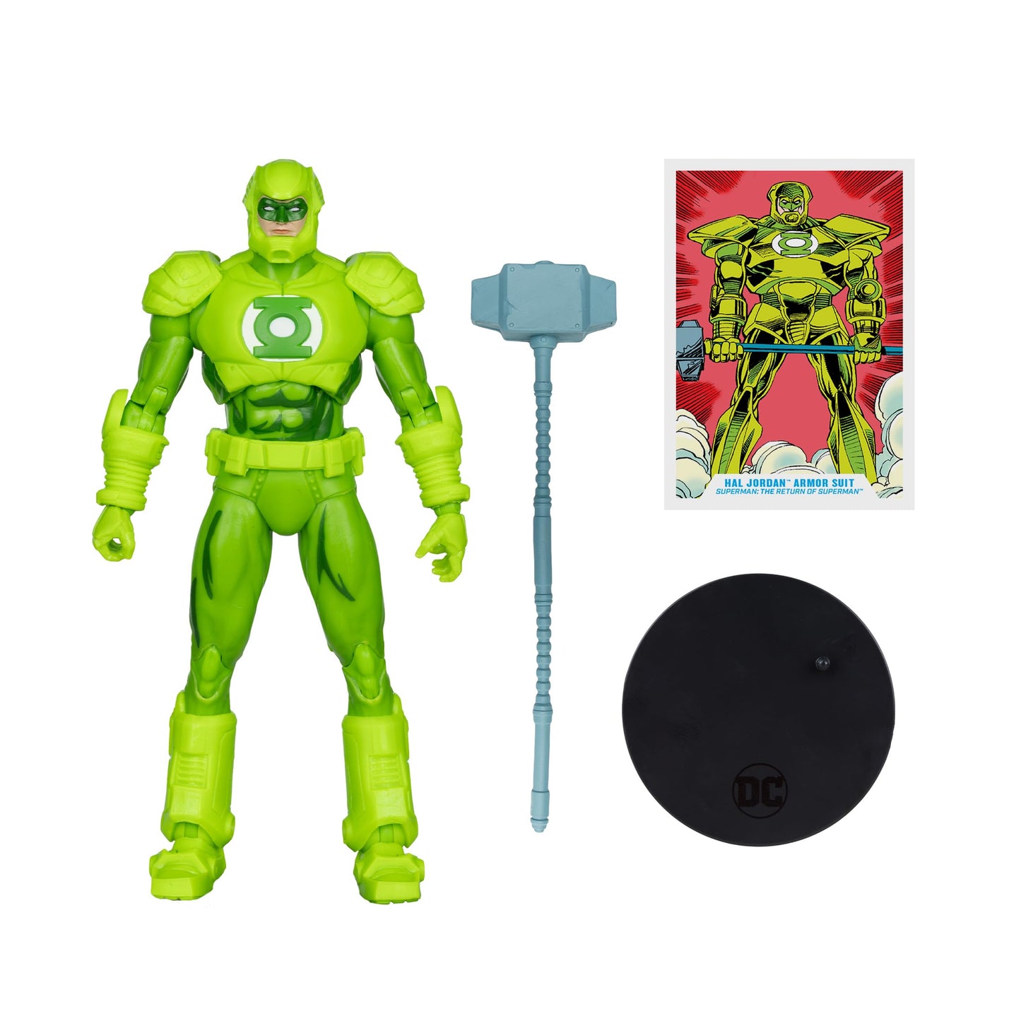 McFarlane Toys - DC Multiverse Hal Jordan Armor Suit (The Return of Superman) 7in Action Figure