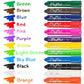 MayMoi Tempera Paint Sticks, Washable Paint Sticks, Quick Drying & No Mess, Non-Toxic, Best Art Birthday Gifts (12 Colors)