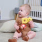 Simba My Mario Baby Plush Rattle - 6-Inch Star Sensory Grab Toy for Infants