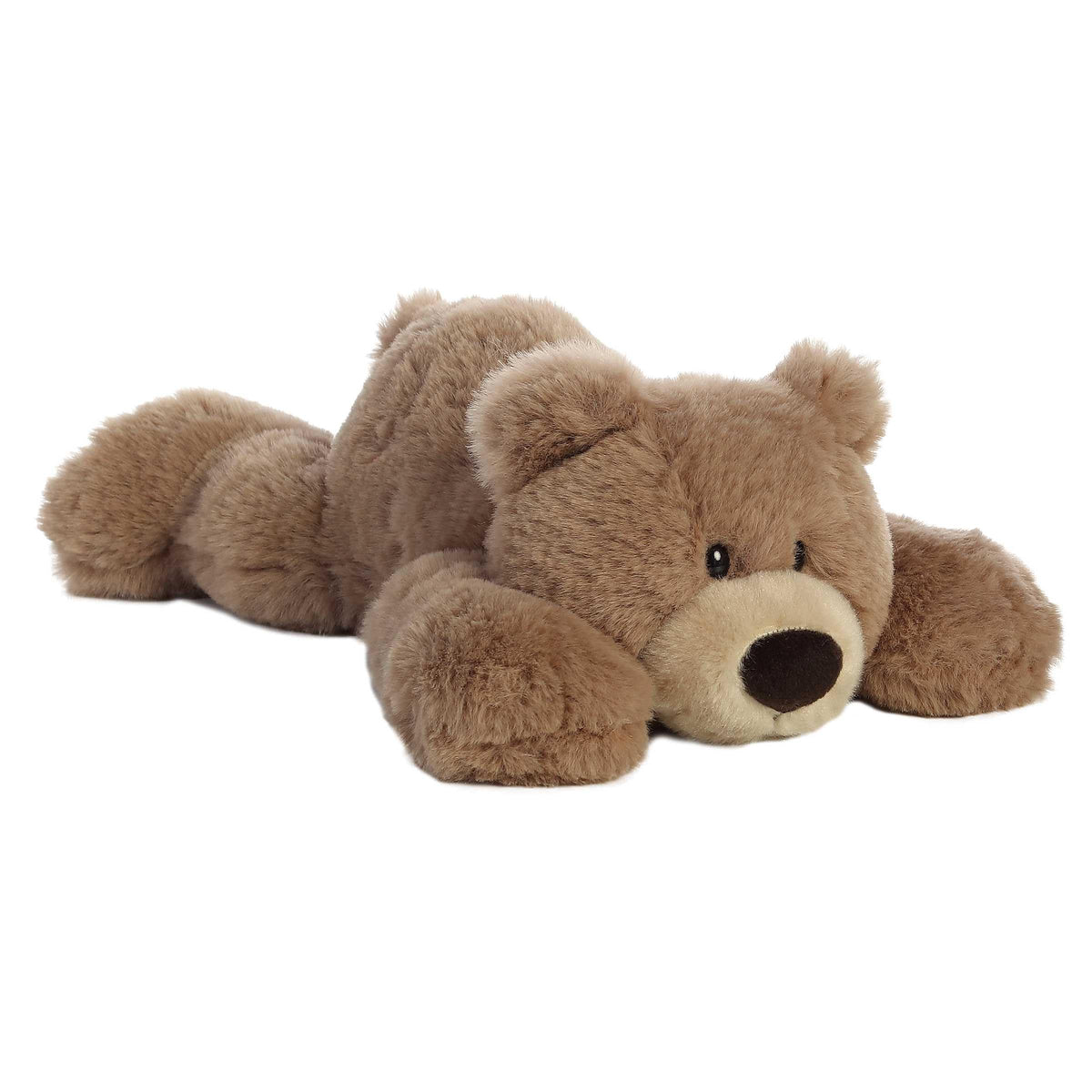 Aurora Bear 12" Hugga-Wug Bear Taupe Snuggly Stuffed Animal