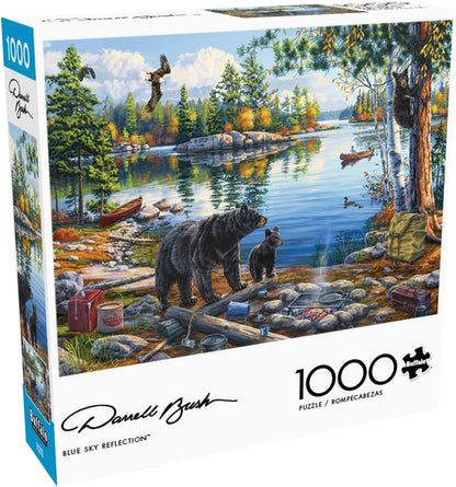 Buffalo Games - Blue Sky Reflection - 1000 Piece Jigsaw Puzzle for Adults