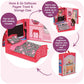 Badger Basket Portable Home & Go Dollhouse Playset with Travel Storage Case & Accessories - for 12-Inch Dolls - Convenient & Compact