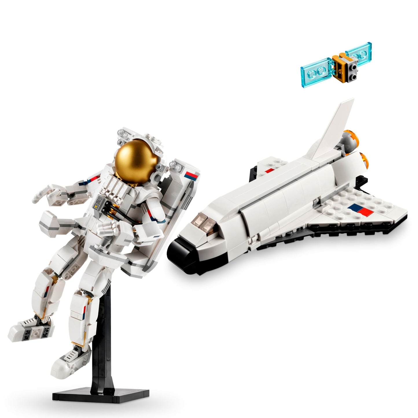 LEGO Creator Space Play Pack Building Toys Set - Space Toys for Kids, Boys & Girls, Ages 9+ - 6 Building Options Including an Astronaut, Spaceship, &
