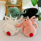 PAIOOW Plush Spider Stuffed Animal Toy, Soft 10 inch Kawaii Halloween Plush Spider Stuffed Toys Decorations Cuddle Gift for Kids and Adults (White)