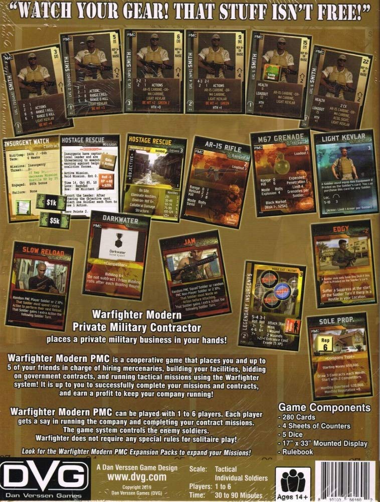 Warfighter: The Private Military Contractor Card Game