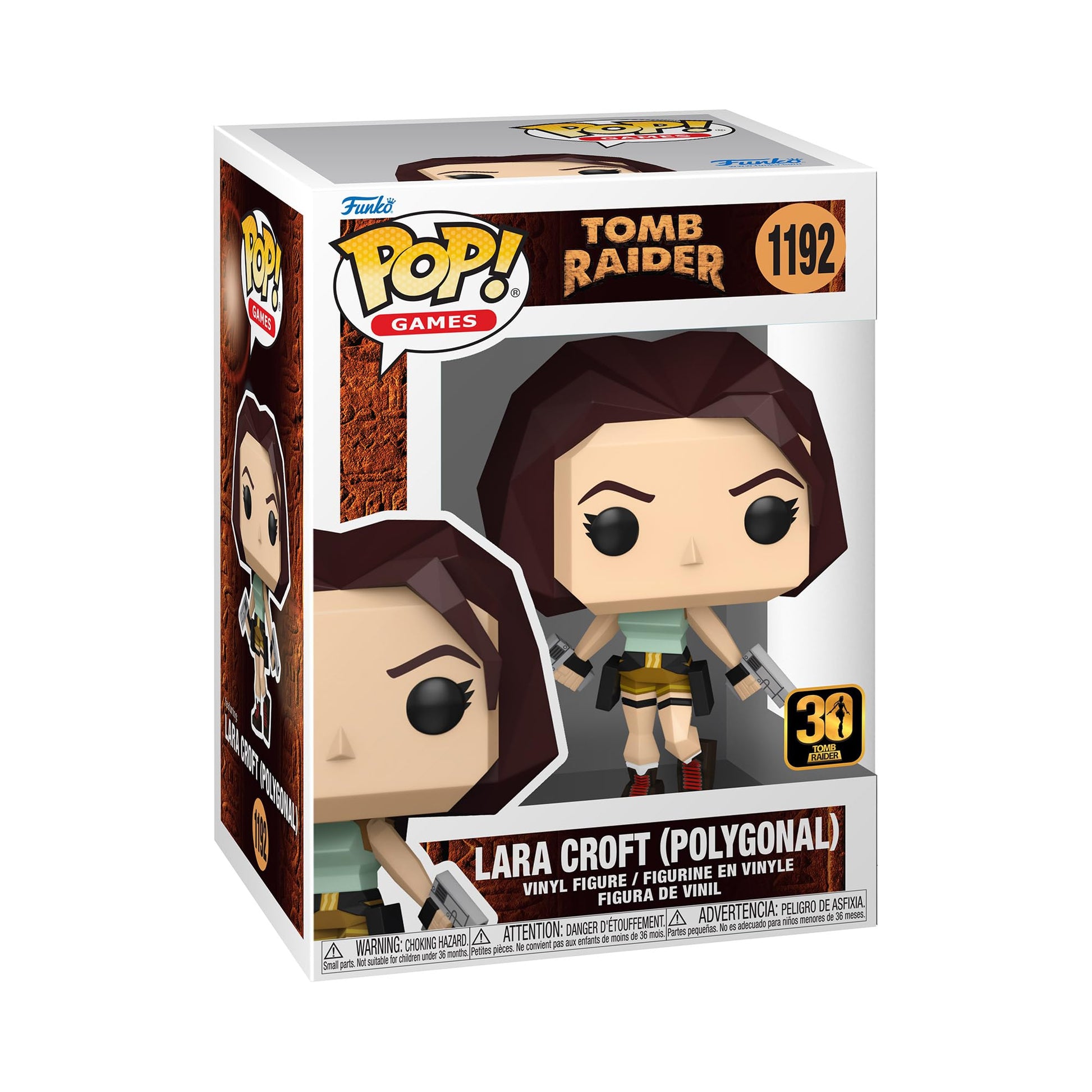 Funko POP! Games: Tomb Raider - Lara Croft (Polygon)