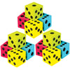 Teacher Created Resources Foam Colorful Jumbo Dice, 4 Per Pack, 3 Packs