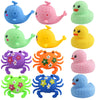12 pcs Funny Octopus Floating Pool Toys,Octopus Water Balls, Balls Baby Bath Toys,Swimming Pool Floating Swim Toys Outdoor Activity & Game