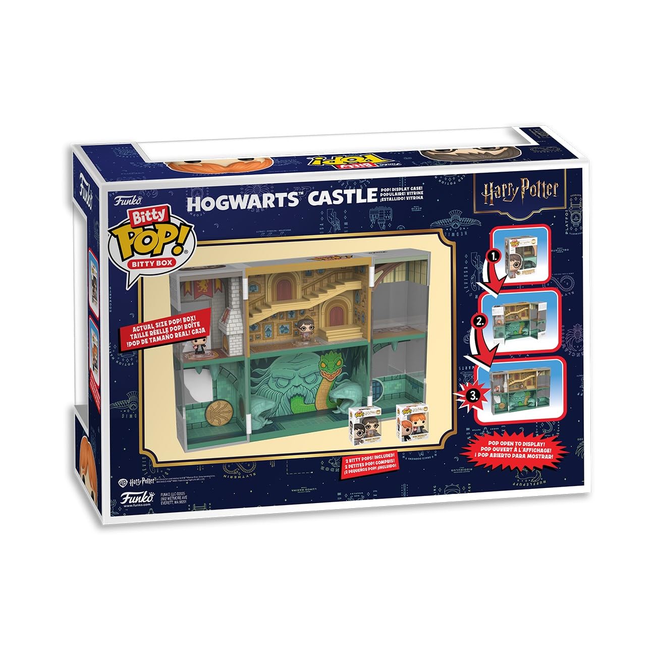 Funko Pop Bitty Boxes: Harry Potter - Hogwarts - Collectable Vinyl Figure - Gift Idea - Official Merchandise - Toys for Kids & Adults - Fantasy Fans
