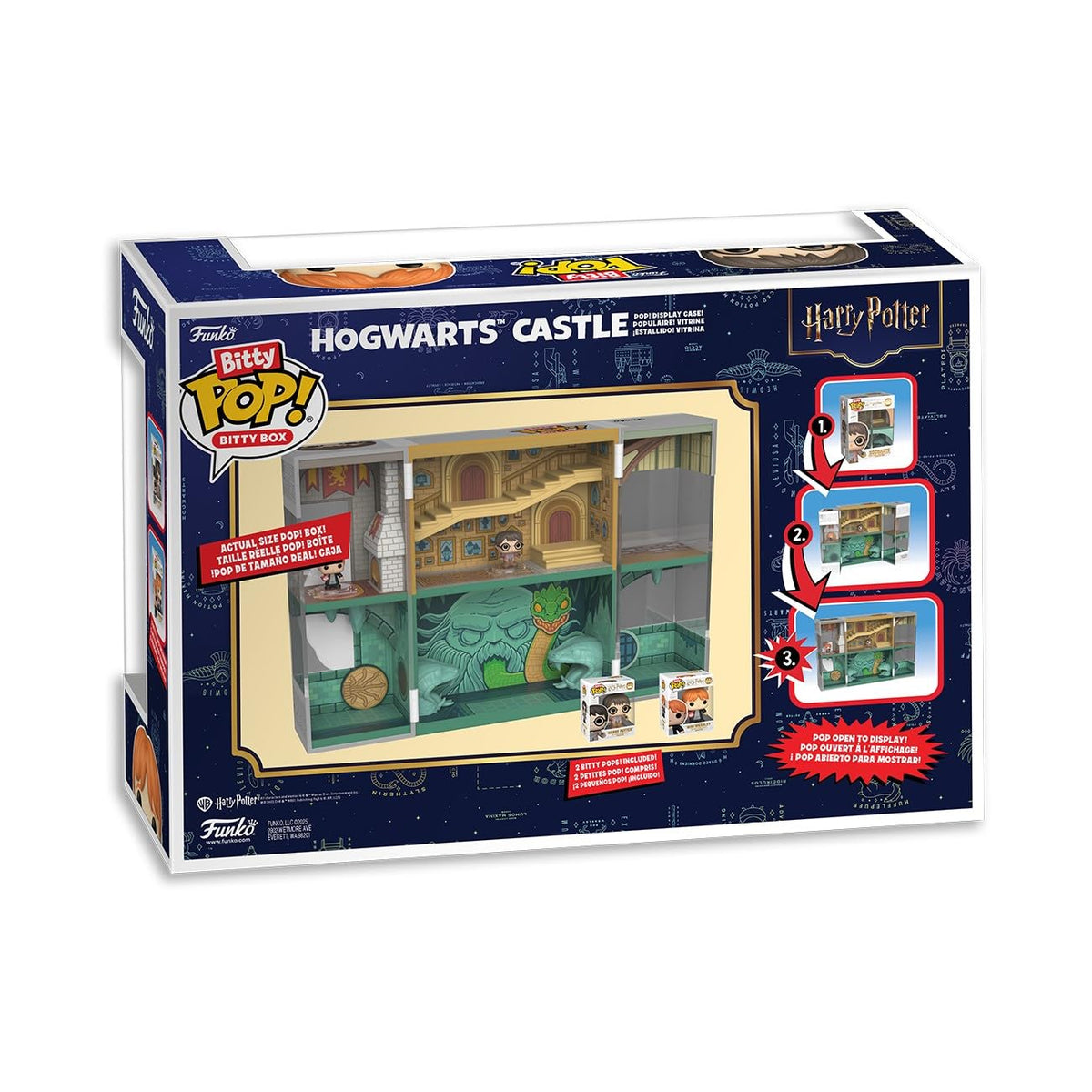 Funko Bitty Boxes: Harry Potter - Hogwarts with Harry and Ron
