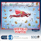 Buffalo Games - Buffalo Vortex - 500 Piece Winter Jigsaw Puzzle - Festive Holiday Puzzles for Adults - Precision-Cut Pieces, Christmas Artwork,