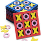 Tic Tac Toe (Bulk Pack of 120) 5"x5" Foam Tic-Tac-Toe Mini Board Game Toys for Kids, Birthday Party Favors, Goody Bag Stuffers, Classroom Prizes