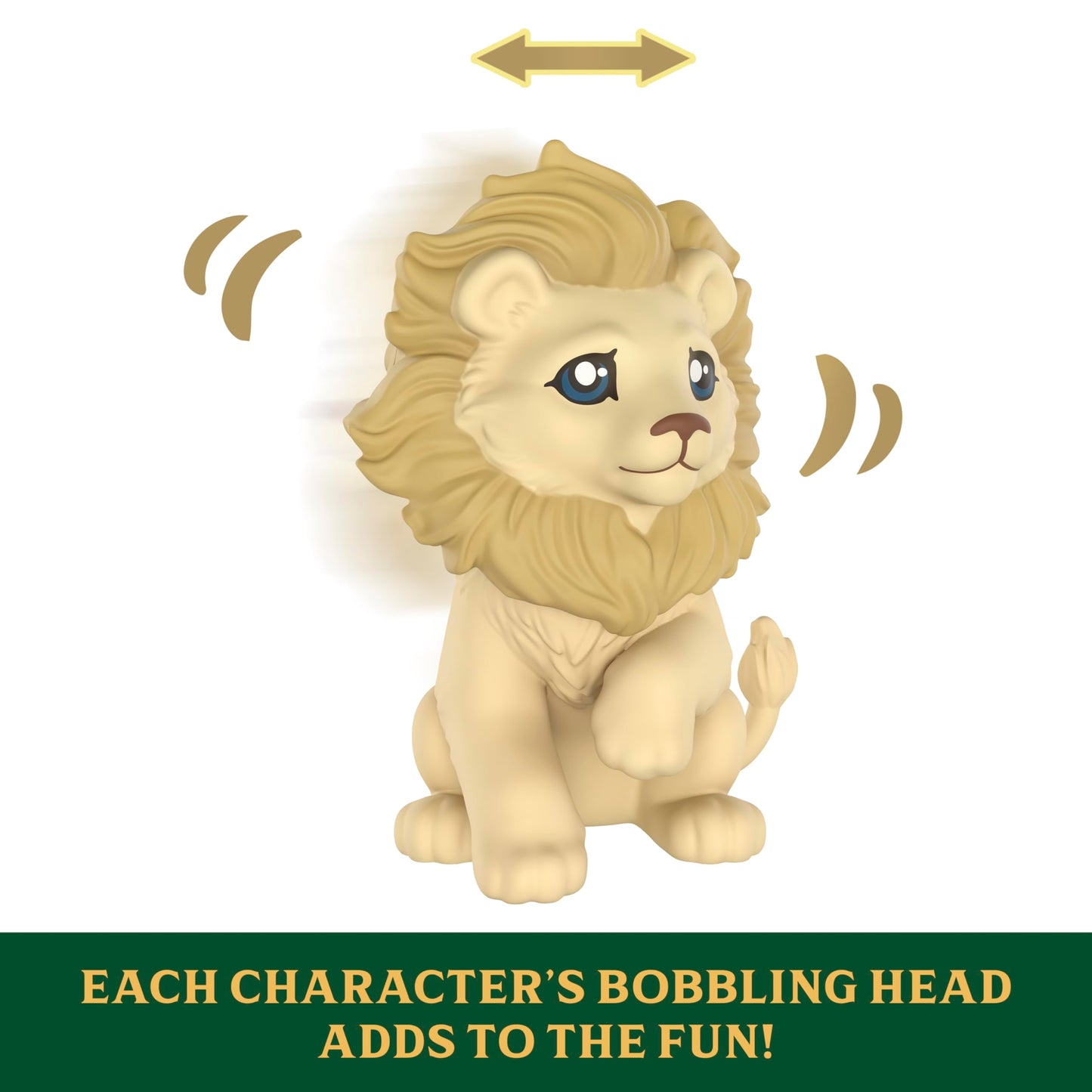 Mattel Universal Pictures’ Wicked: for Good Oz Story Set 5 Small Dolls Wearing Signature Looks, 1 Animal Friend & 5 Storytelling Accessories