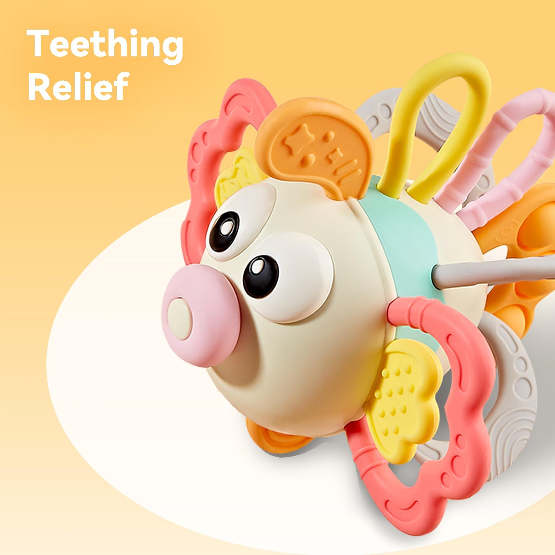iPlay, iLearn Baby Toy 6-12 Month, Infant Sensory Teething Toy, Toddler Montessori Learning Activity Busy Play Set, Babies Crib Carseat Travel First