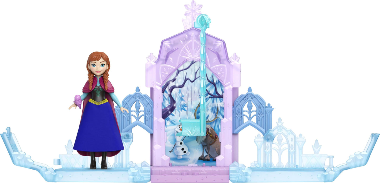 Mattel Disney Frozen Anna or Elsa Pop-Up Castle (Character May Vary)