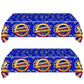 SHONHONG 2pcs Blue Hedgehog Party Tablecloth 42 * 71inch,Hedgehog Theme Birthday Party Decoration Supplies